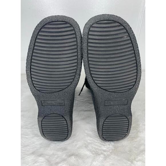 BareTraps Women's Faux Fur Lined Boots Sz 8.5M Leather Suede Winter Mid Calf - Picture 8 of 8